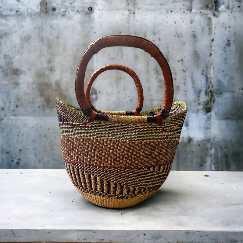 Edisa Collection - Bolga Shopping Basket