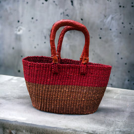 Edisa Collection - Bolga Shopping Basket (small)